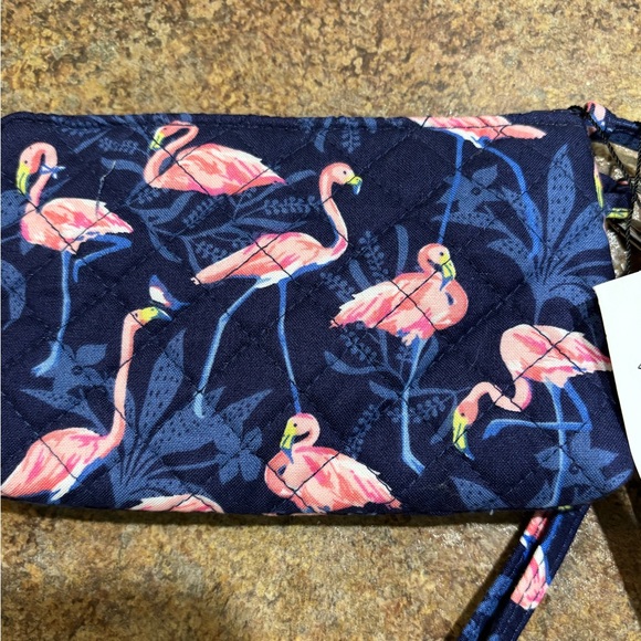Vera Bradley Flamingo Print and Floral Pouch Set - Picture 5 of 5